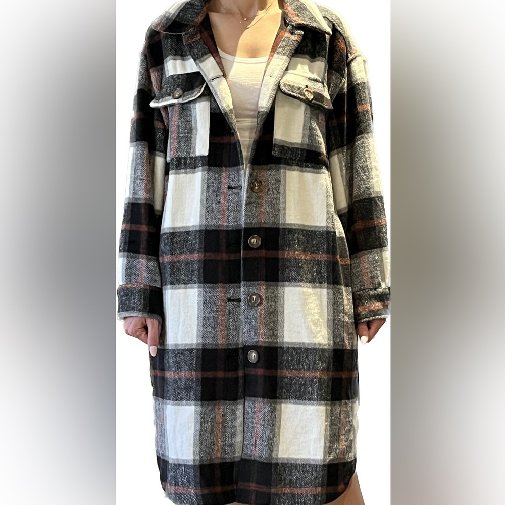 Plaid Shacket from Jess and Leigh.